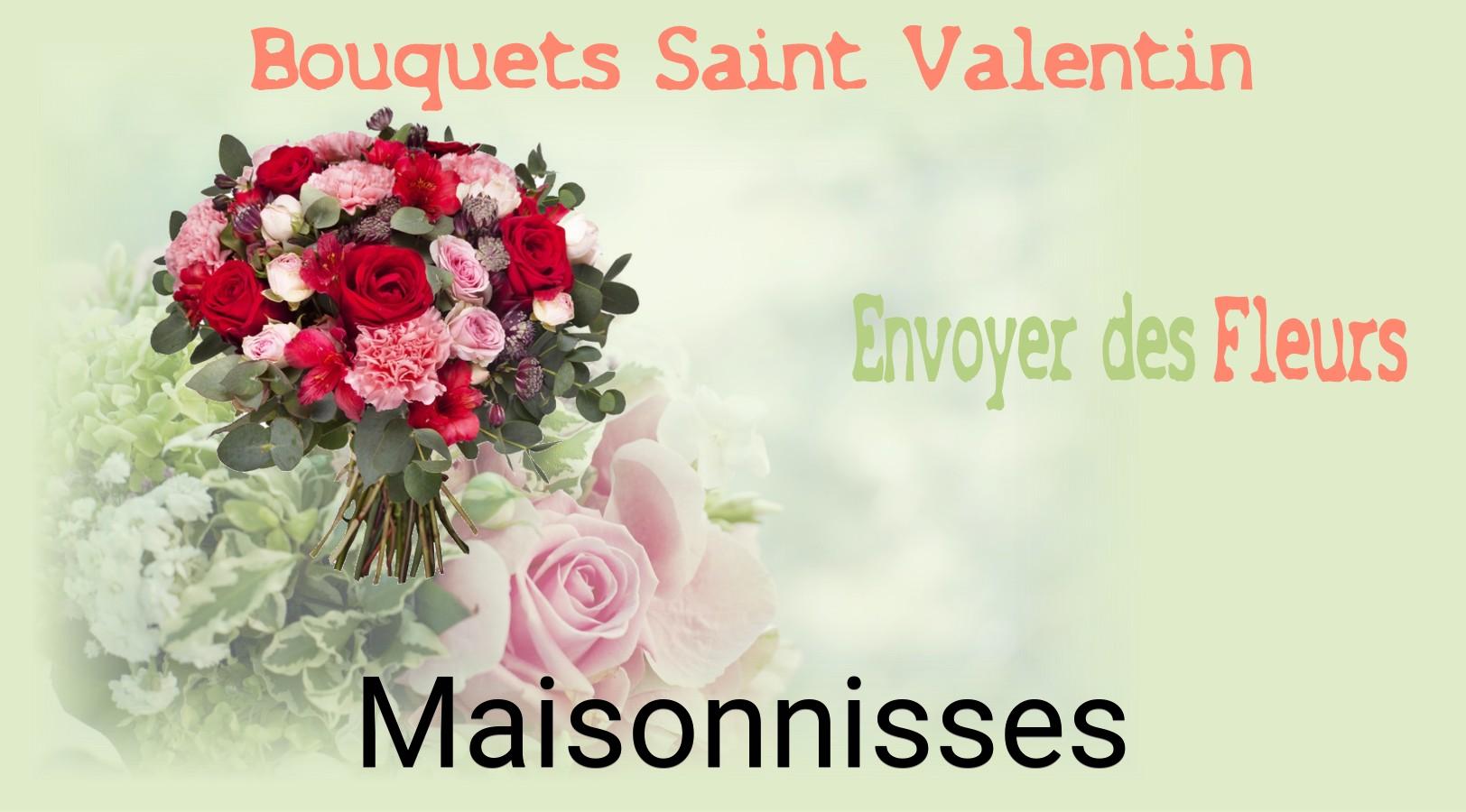 Roses de Saint-Valentin livrées à Maisonnisses